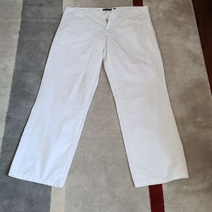 White Summer Cotton Pants